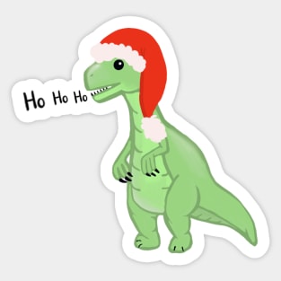 Dino Clause Sticker